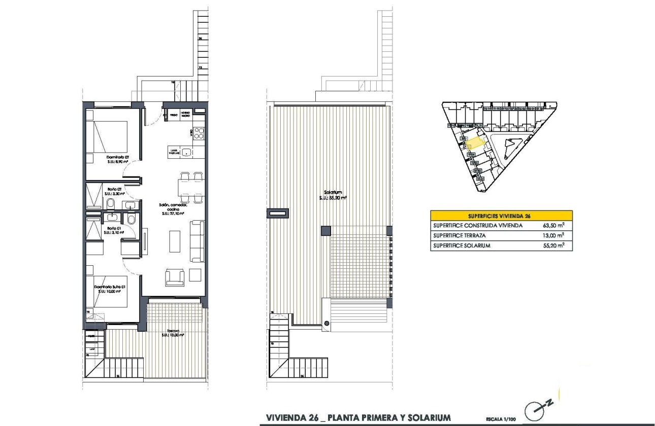 Nouvelle Construction - Bungalow -
San Fulgencio - Pueblo