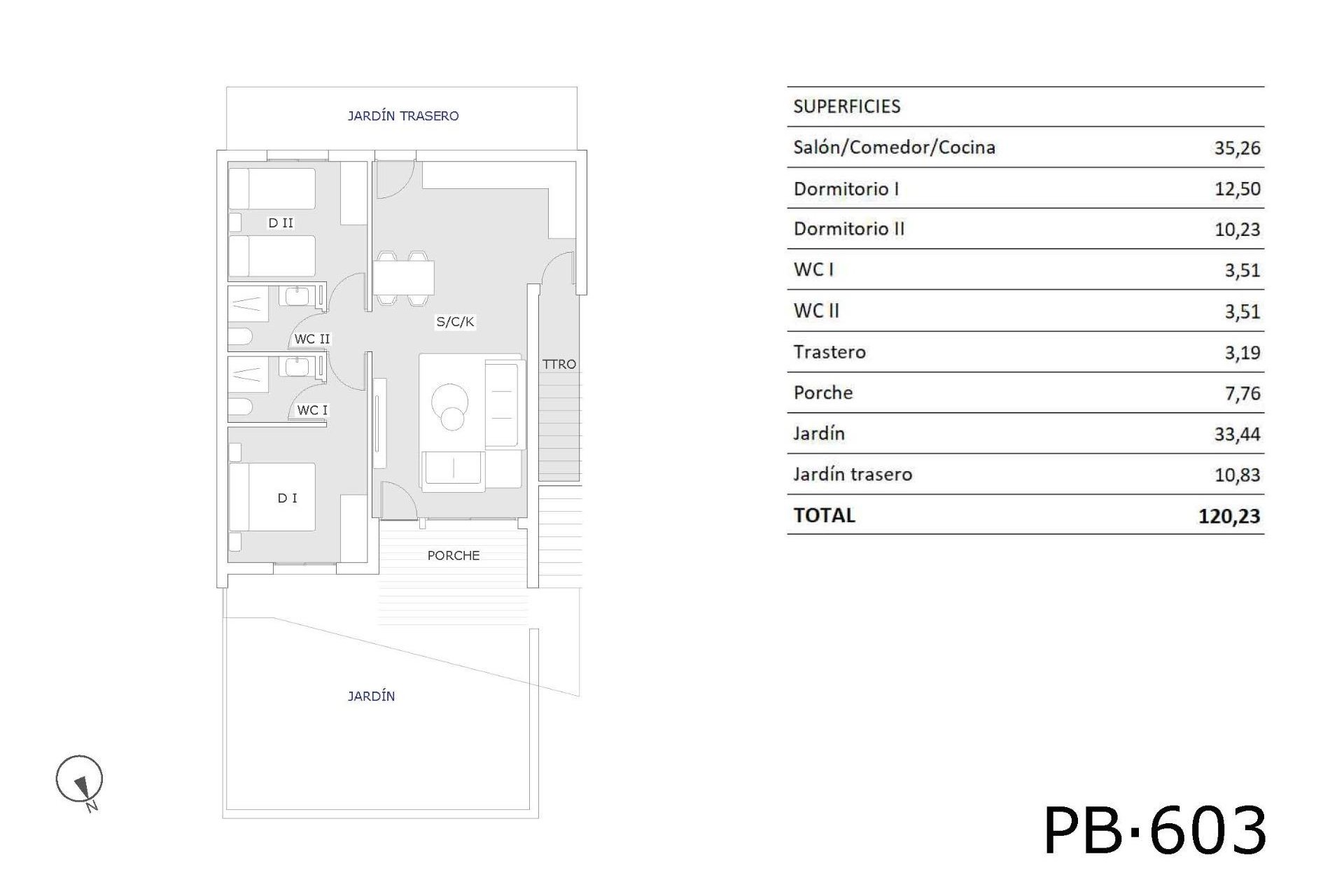 Nouvelle Construction - Bungalow -
San Miguel de Salinas - Pueblo