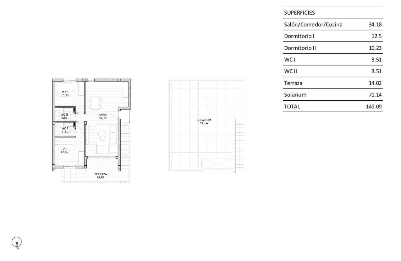 Nouvelle Construction - Bungalow -
San Miguel de Salinas - Pueblo