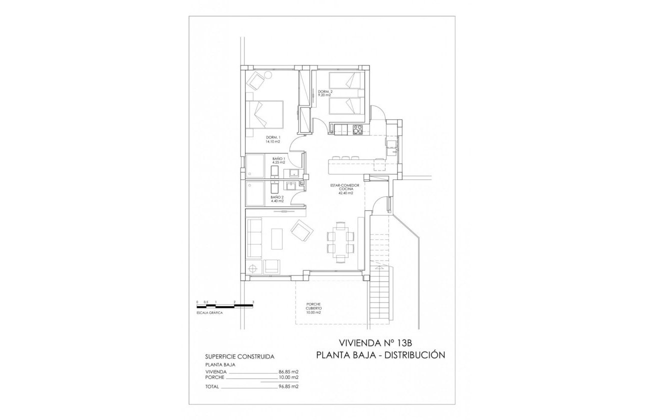 Nouvelle Construction - Bungalow -
San Miguel de Salinas - VistaBella Golf