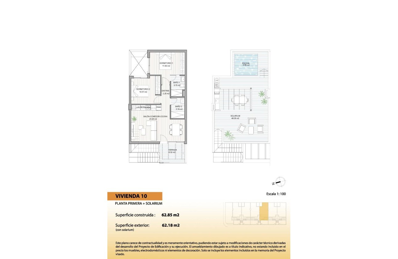 Nouvelle Construction - Bungalow -
San Pedro del Pinatar - El Salero
