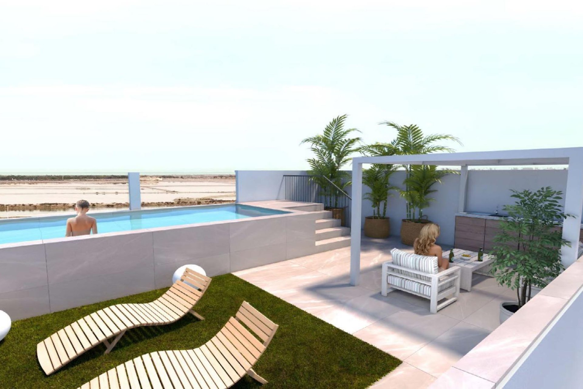 Nouvelle Construction - Bungalow -
San Pedro del Pinatar - Lo Pagan