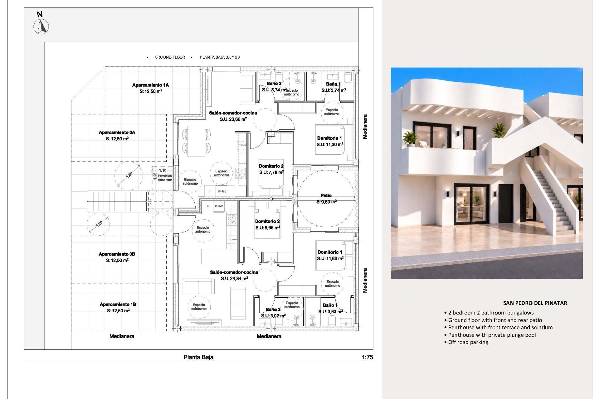 Nouvelle Construction - Bungalow -
San Pedro del Pinatar - Los Peñascos