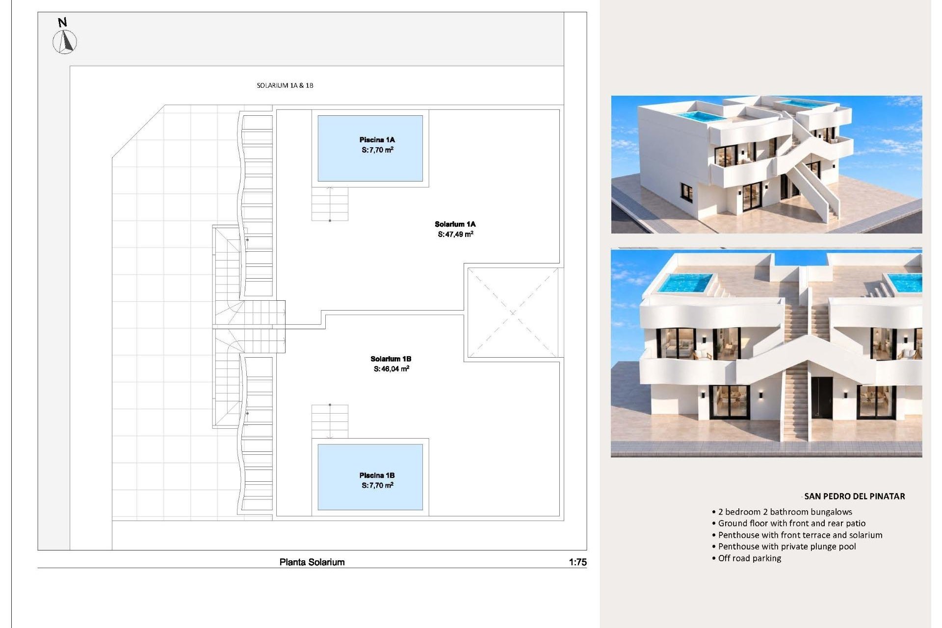 Nouvelle Construction - Bungalow -
San Pedro del Pinatar - Los Peñascos
