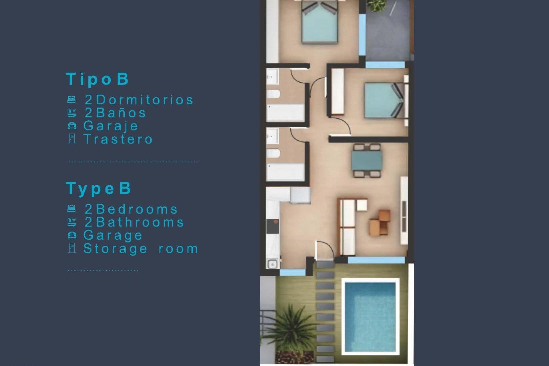 Nouvelle Construction - Bungalow -
San Pedro del Pinatar - Los Pinos