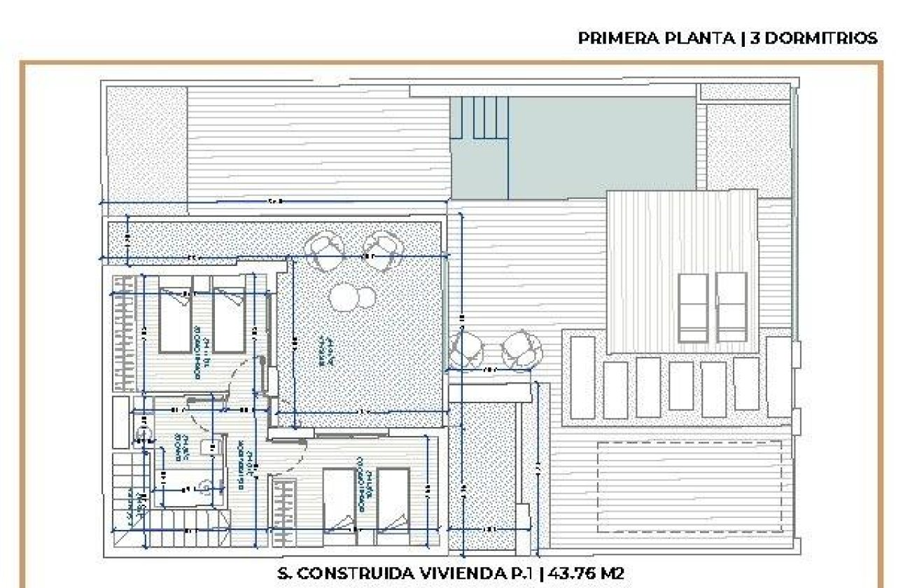 Nouvelle Construction - Chalet -
Torre Pacheco - Roldán