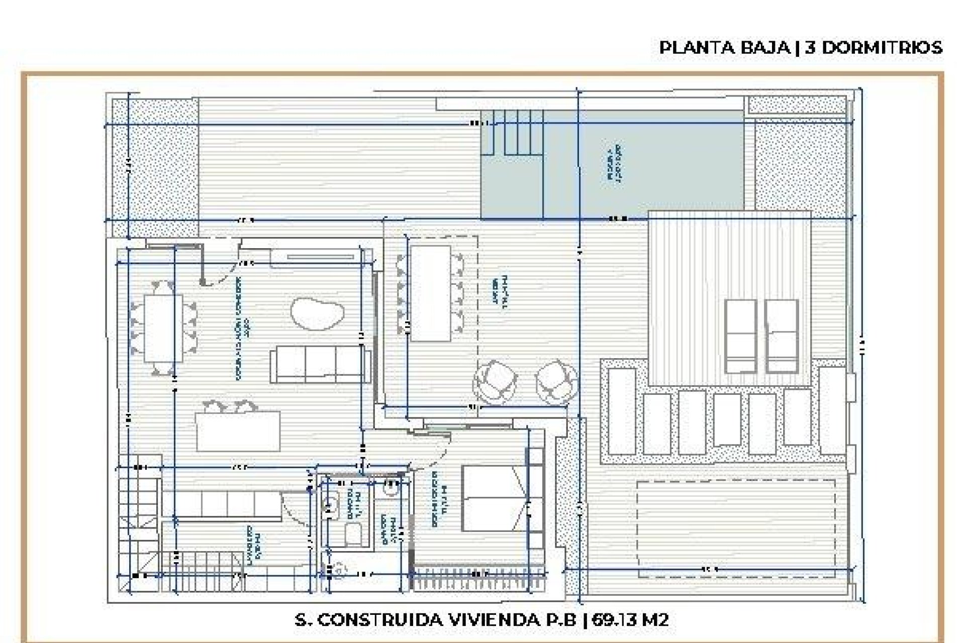 Nouvelle Construction - Chalet -
Torre Pacheco - Roldán