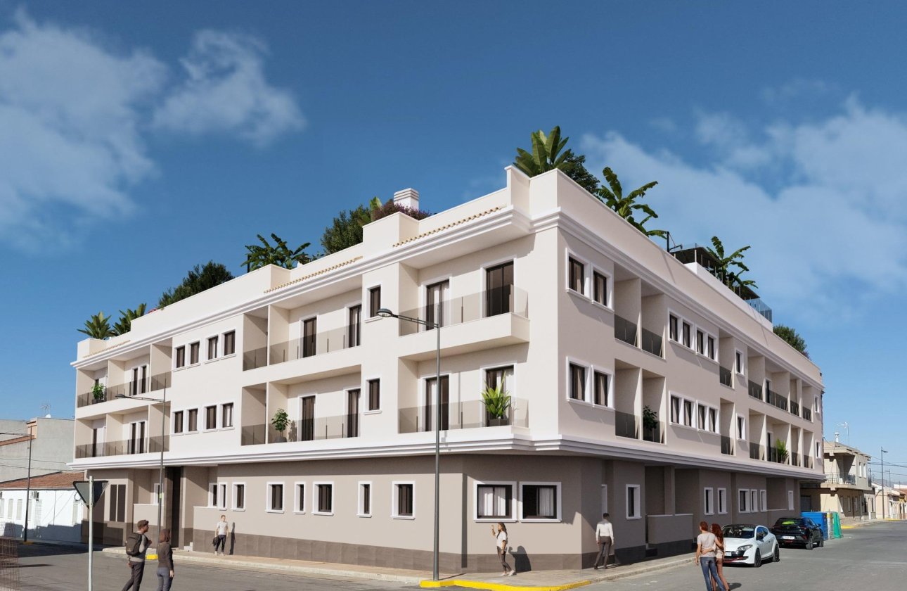 Nouvelle Construction - Ground floor apartment -
Algorfa - Pueblo