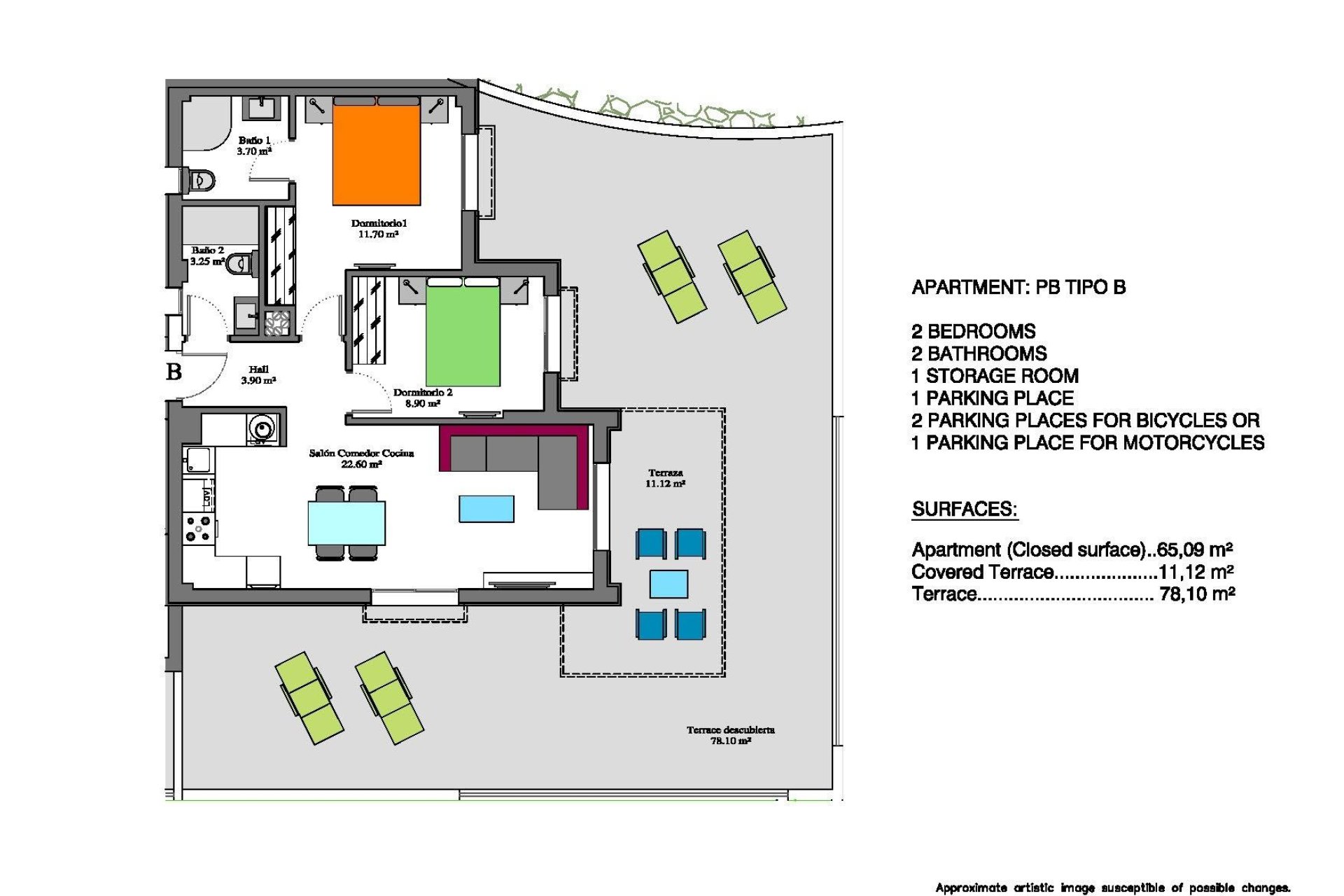 Nouvelle Construction - Ground floor apartment -
Orihuela Costa - Las Filipinas