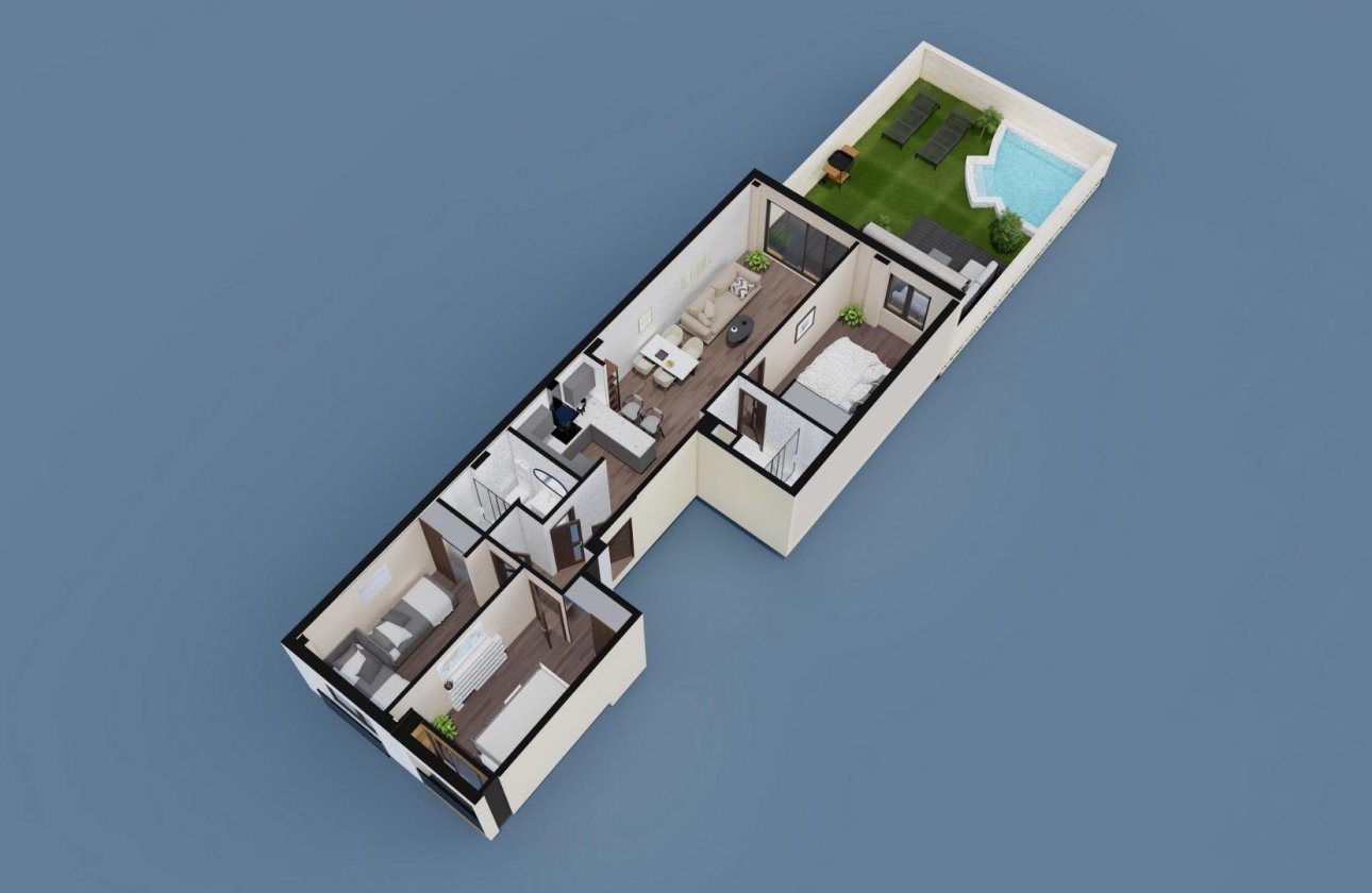 Nouvelle Construction - Ground floor apartment -
Pilar de la Horadada - pueblo