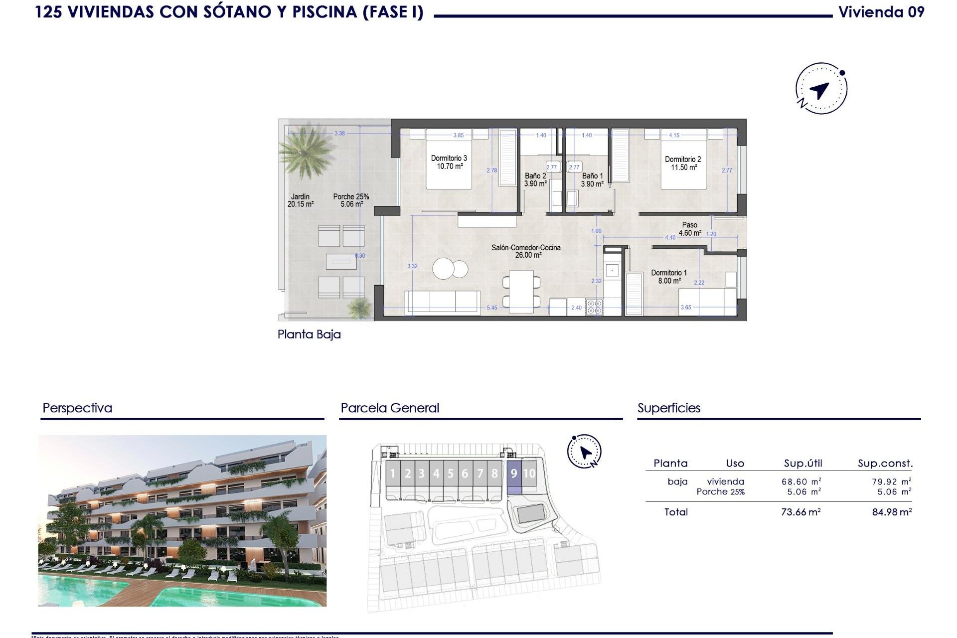 Nouvelle Construction - Ground floor apartment -
San Javier - Santiago De La Ribera