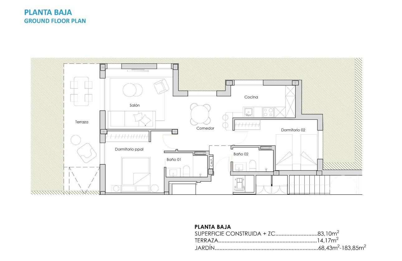 Nouvelle Construction - Ground floor apartment -
Torre Pacheco - Santa Rosalia Lake And Life Resort