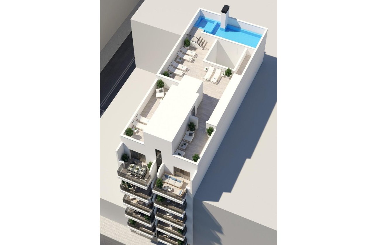 Nouvelle Construction - Ground floor apartment -
Torrevieja - Playa de El Cura