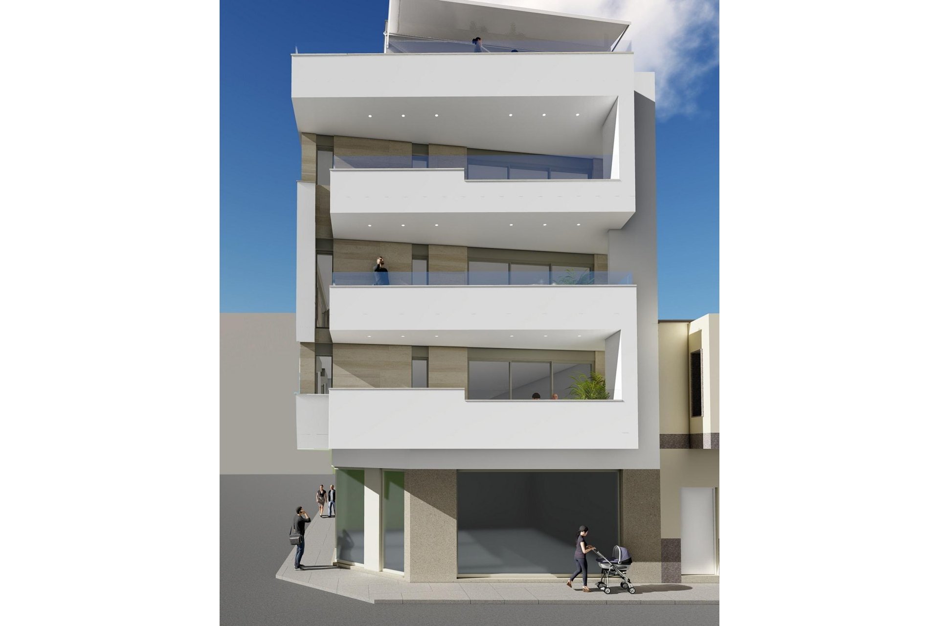 Nouvelle Construction - Ground floor apartment -
Torrevieja - Playa del Cura