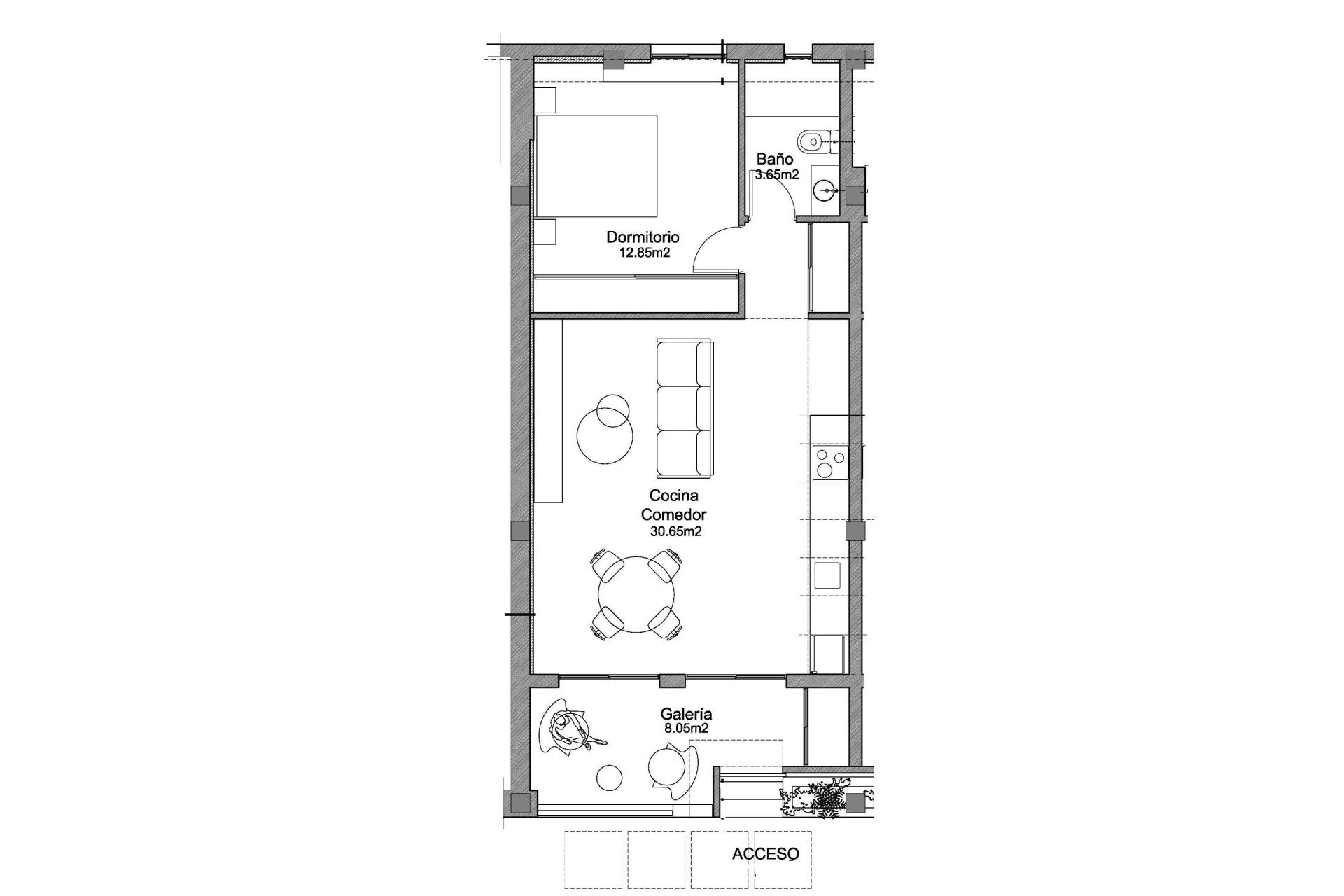 Nouvelle Construction - Ground floor apartment -
Torrevieja - Playa Los Naufragos