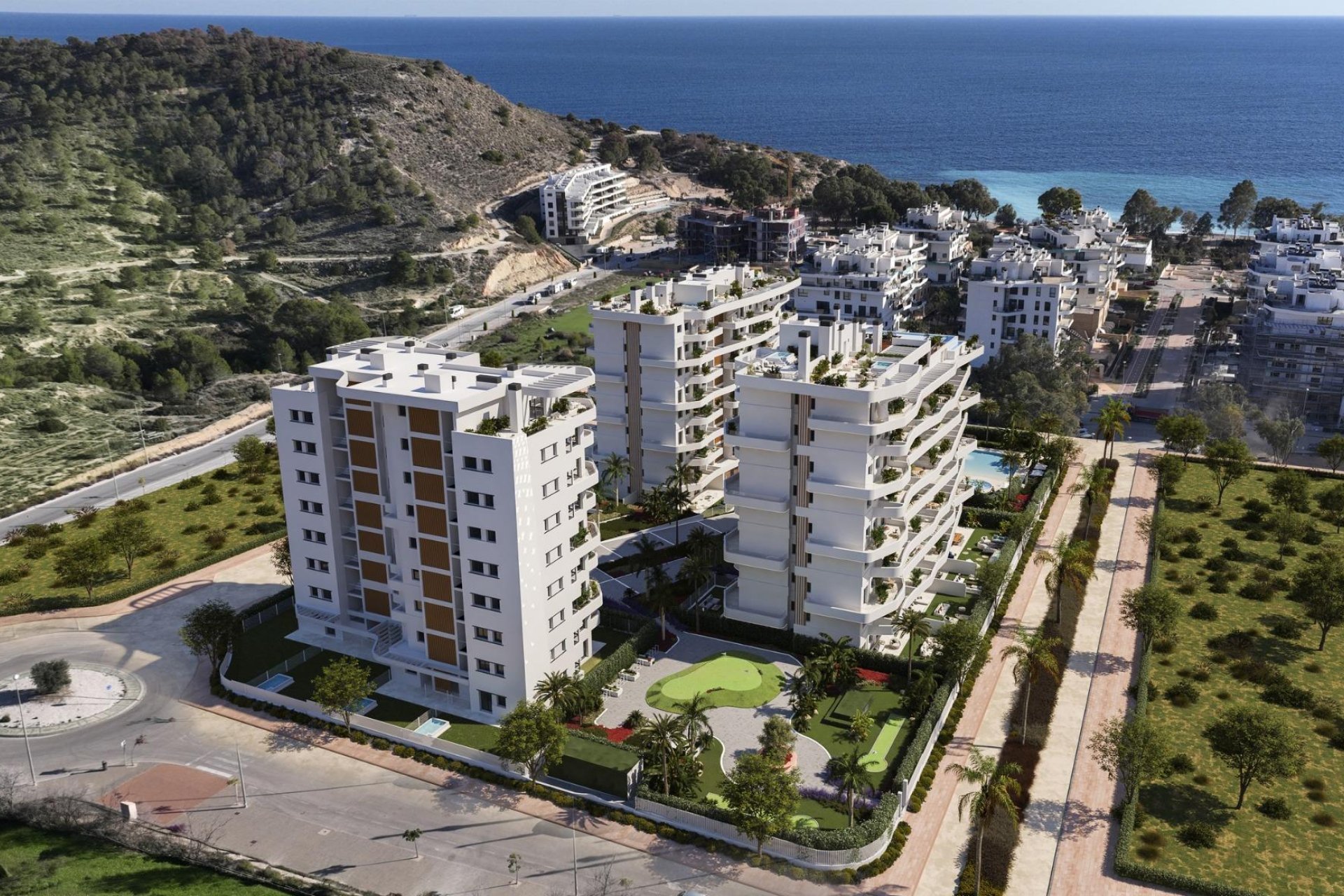 Nouvelle Construction - Ground floor apartment -
Villajoyosa - Playa del Torres