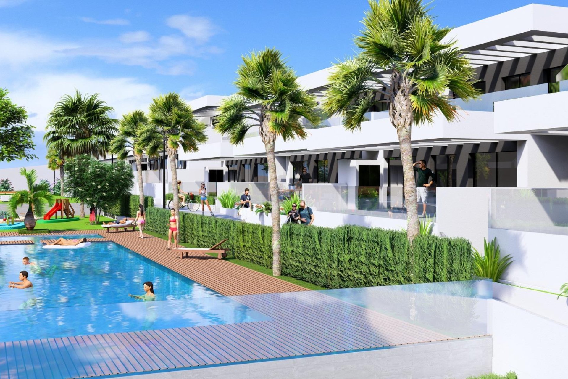 Nouvelle Construction - Ground Floor Bungalow -
Algorfa - La Finca Golf