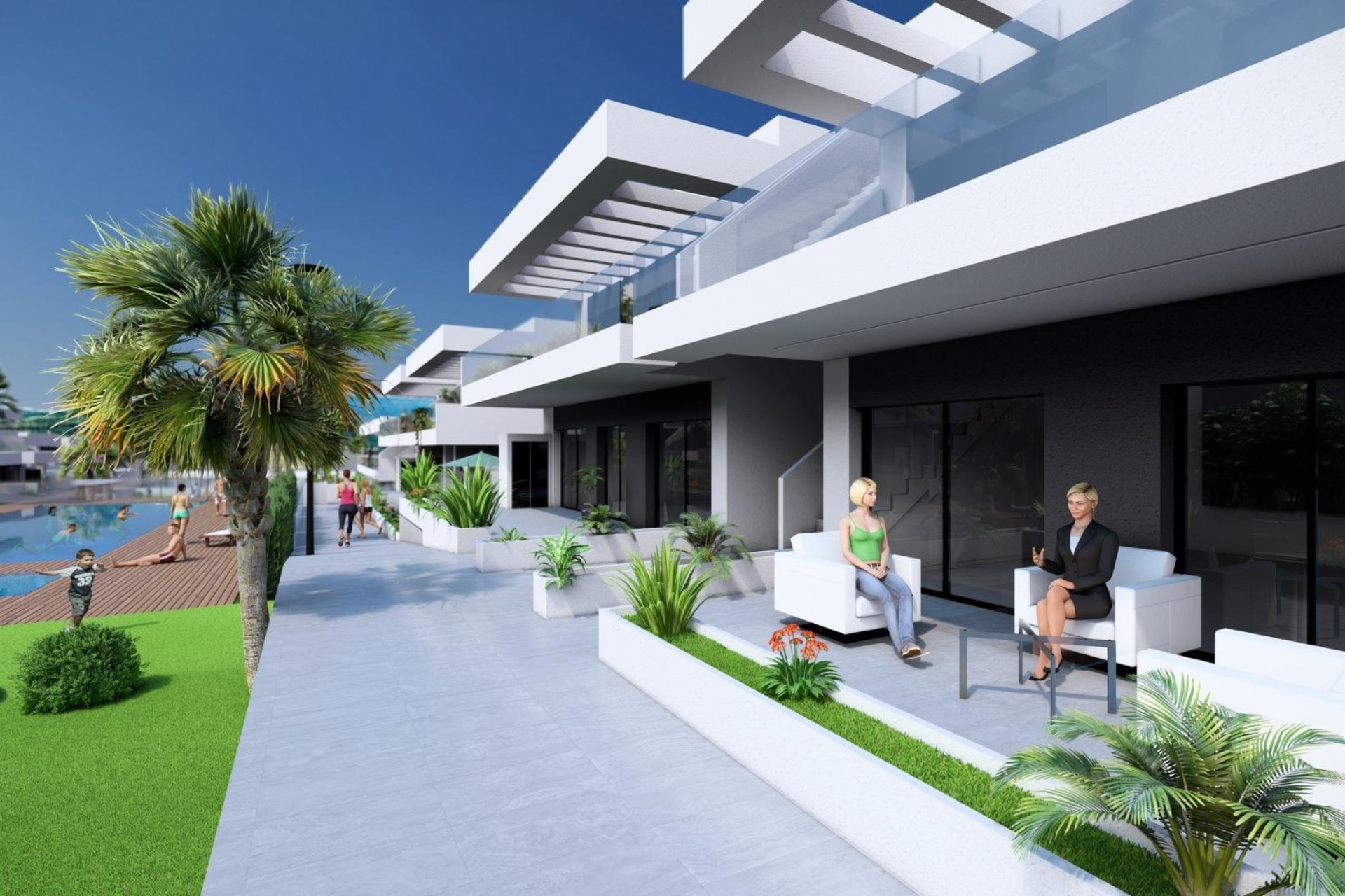 Nouvelle Construction - Ground Floor Bungalow -
Algorfa - La Finca Golf
