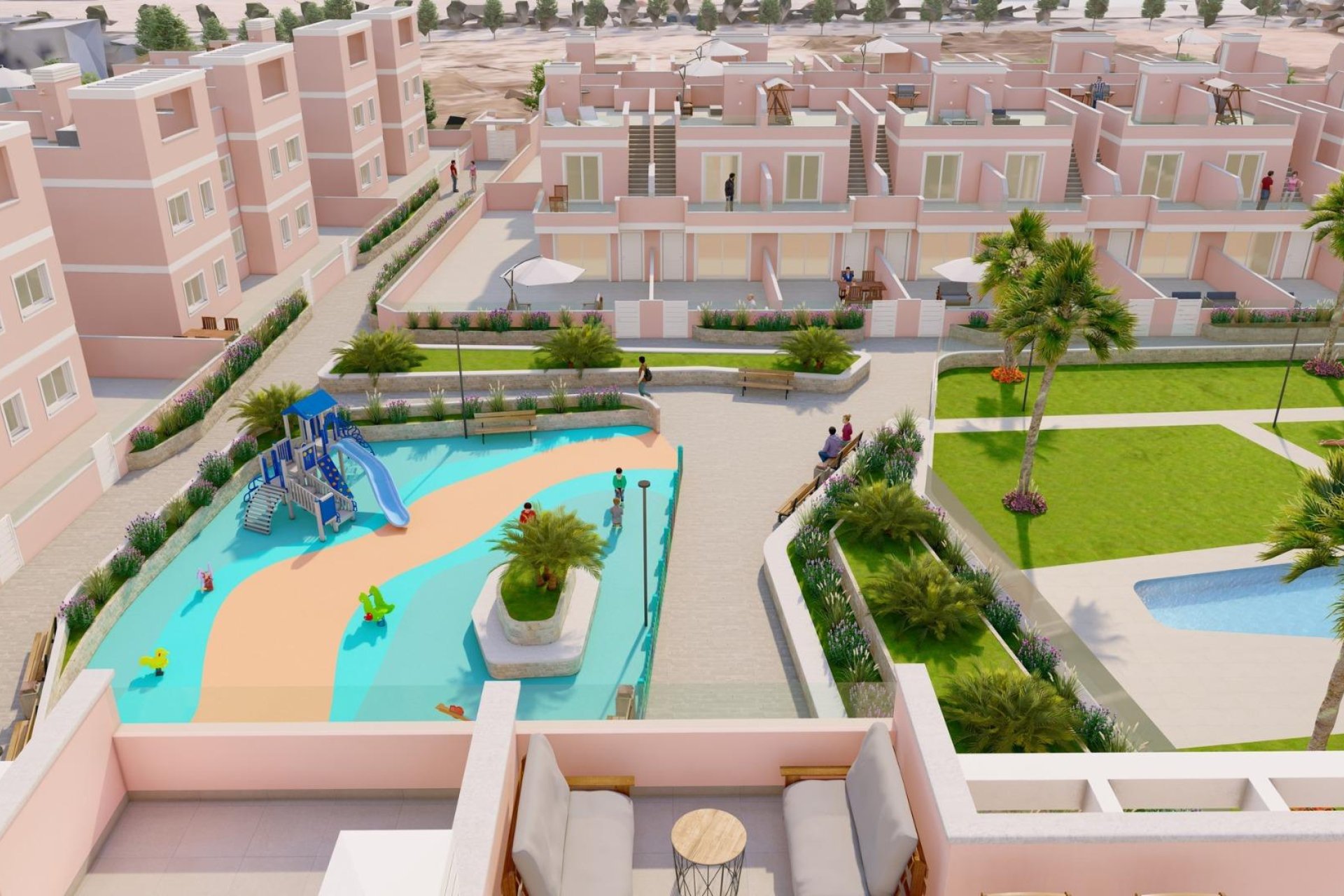 Nouvelle Construction - Ground Floor Bungalow -
Pilar de la Horadada - Lo Monte