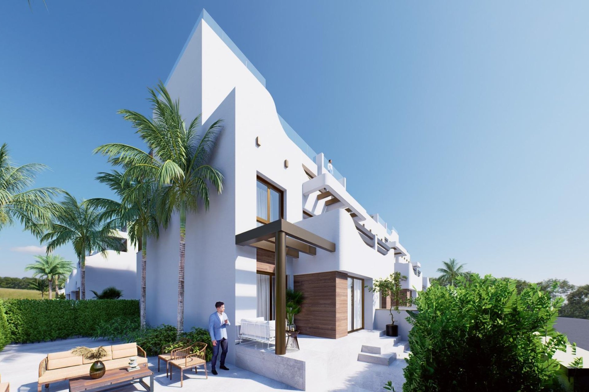 Nouvelle Construction - Ground Floor Bungalow -
Pilar de la Horadada - Playa de las Higuericas