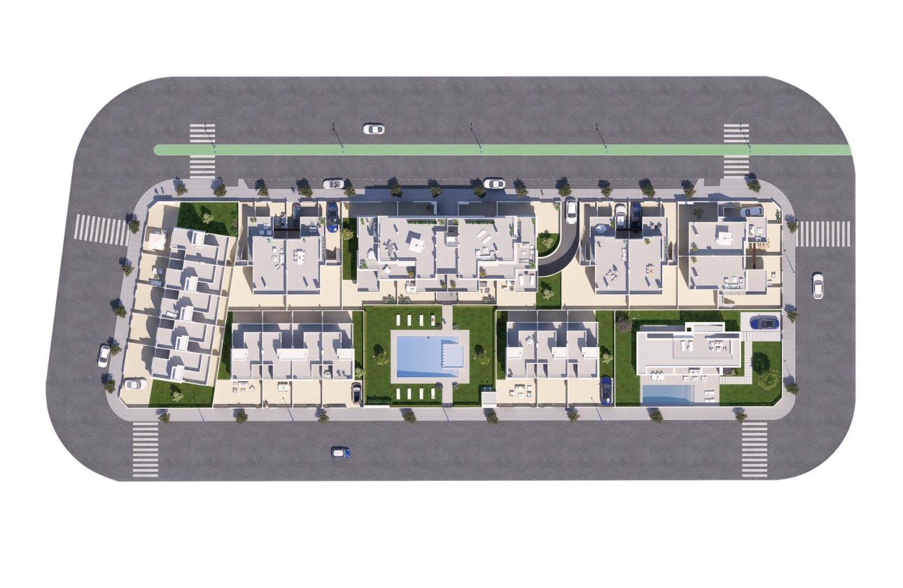 Nouvelle Construction - Ground Floor Bungalow -
Pilar de la Horadada - Torre De La Horadada