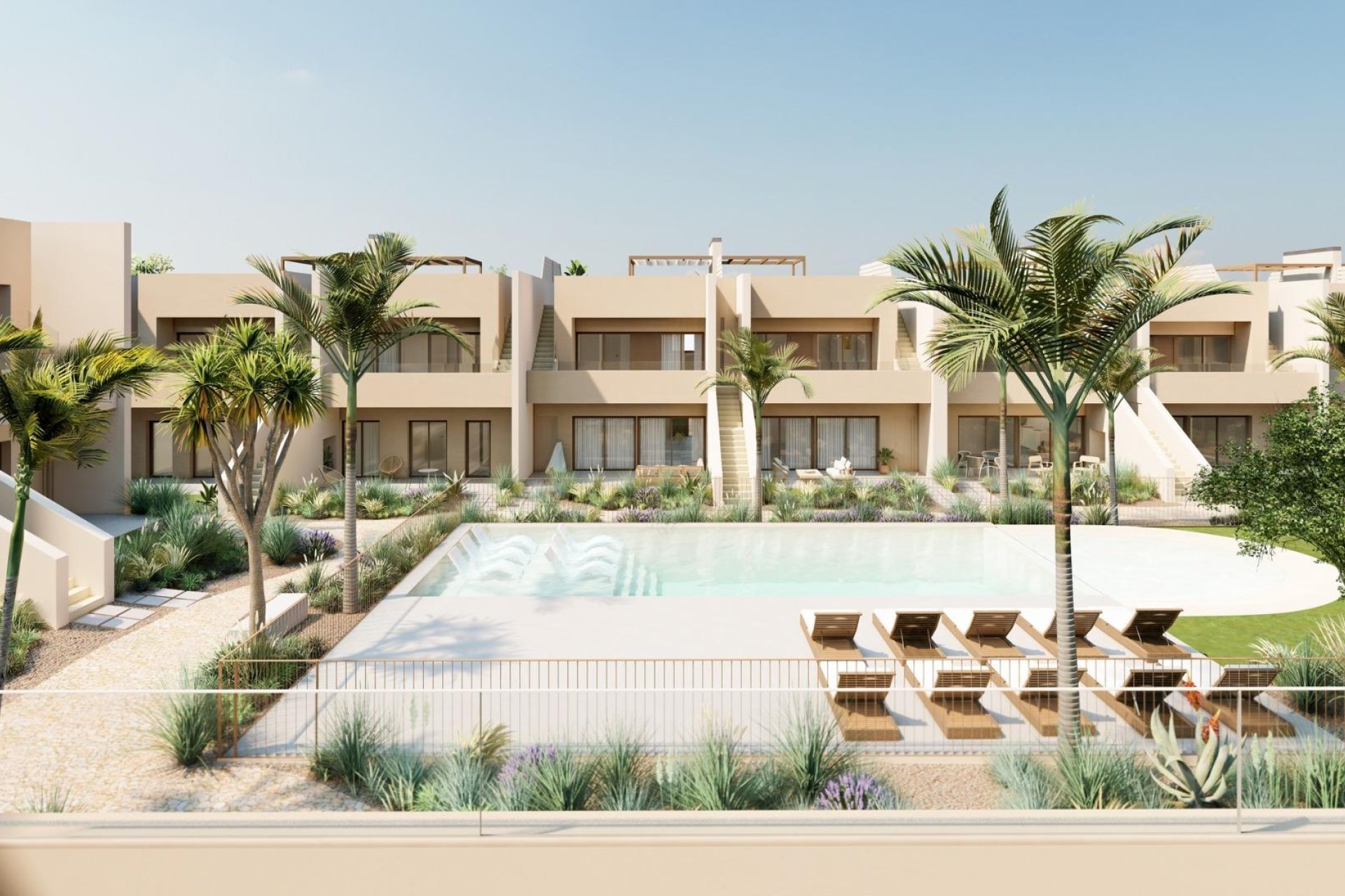 Nouvelle Construction - Ground Floor Bungalow -
San Javier - Roda Golf