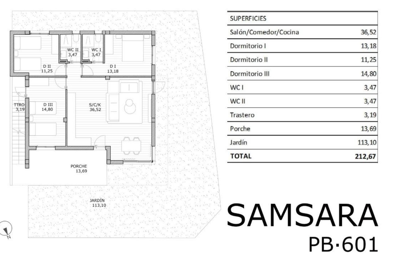 Nouvelle Construction - Ground Floor Bungalow -
San Miguel de Salinas - Pueblo