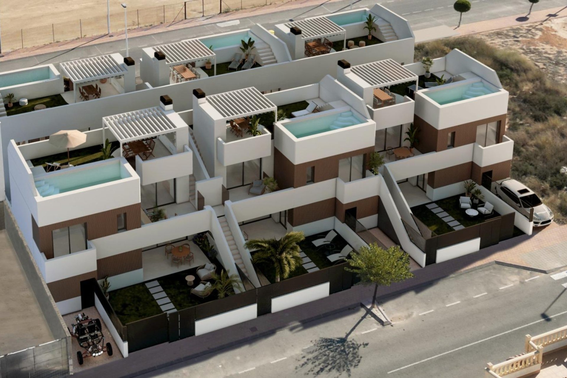 Nouvelle Construction - Ground Floor Bungalow -
San Pedro del Pinatar - Lo Pagan