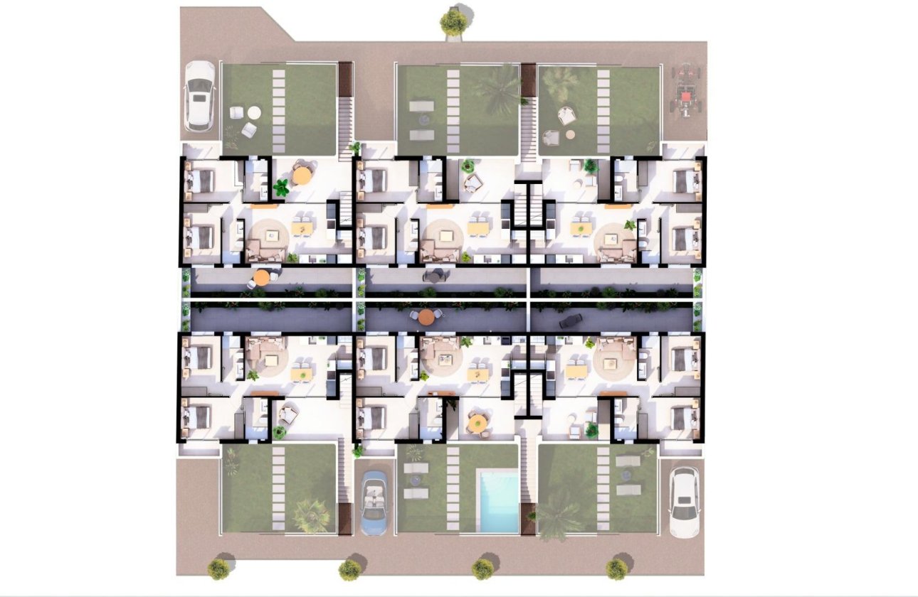 Nouvelle Construction - Ground Floor Bungalow -
San Pedro del Pinatar - Lo Pagan