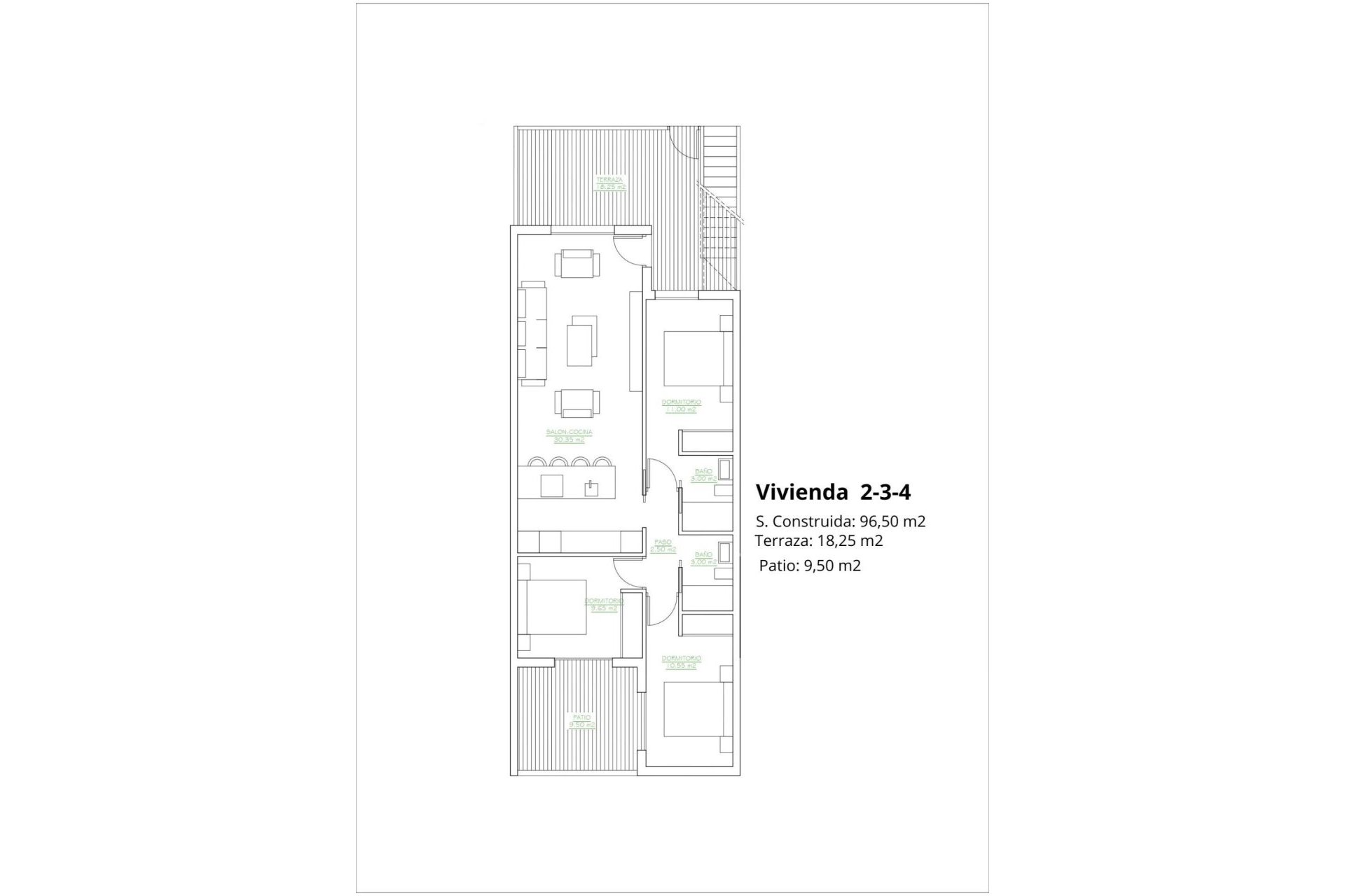 Nouvelle Construction - Ground Floor Bungalow -
San Pedro del Pinatar - Los Antolinos