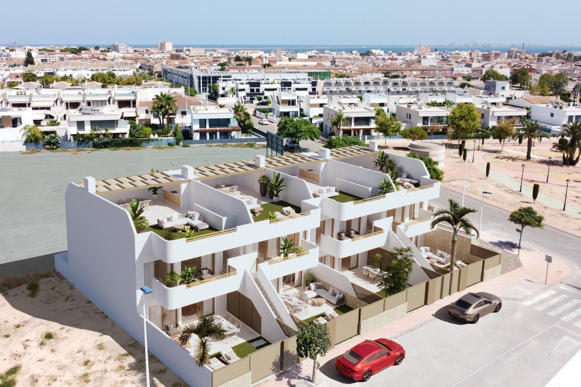 Nouvelle Construction - Ground Floor Bungalow -
San Pedro del Pinatar - Los Cuarteros