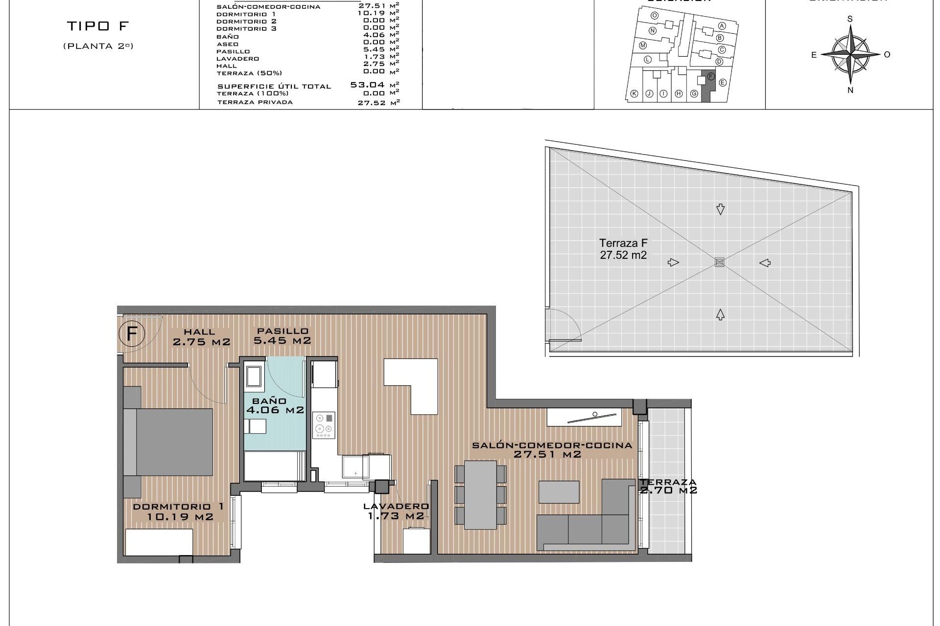 Nouvelle Construction - Penthouse -
Algorfa - Pueblo