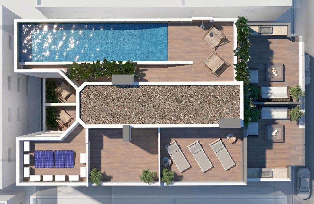 Nouvelle Construction - Penthouse -
Guardamar del Segura - Centro