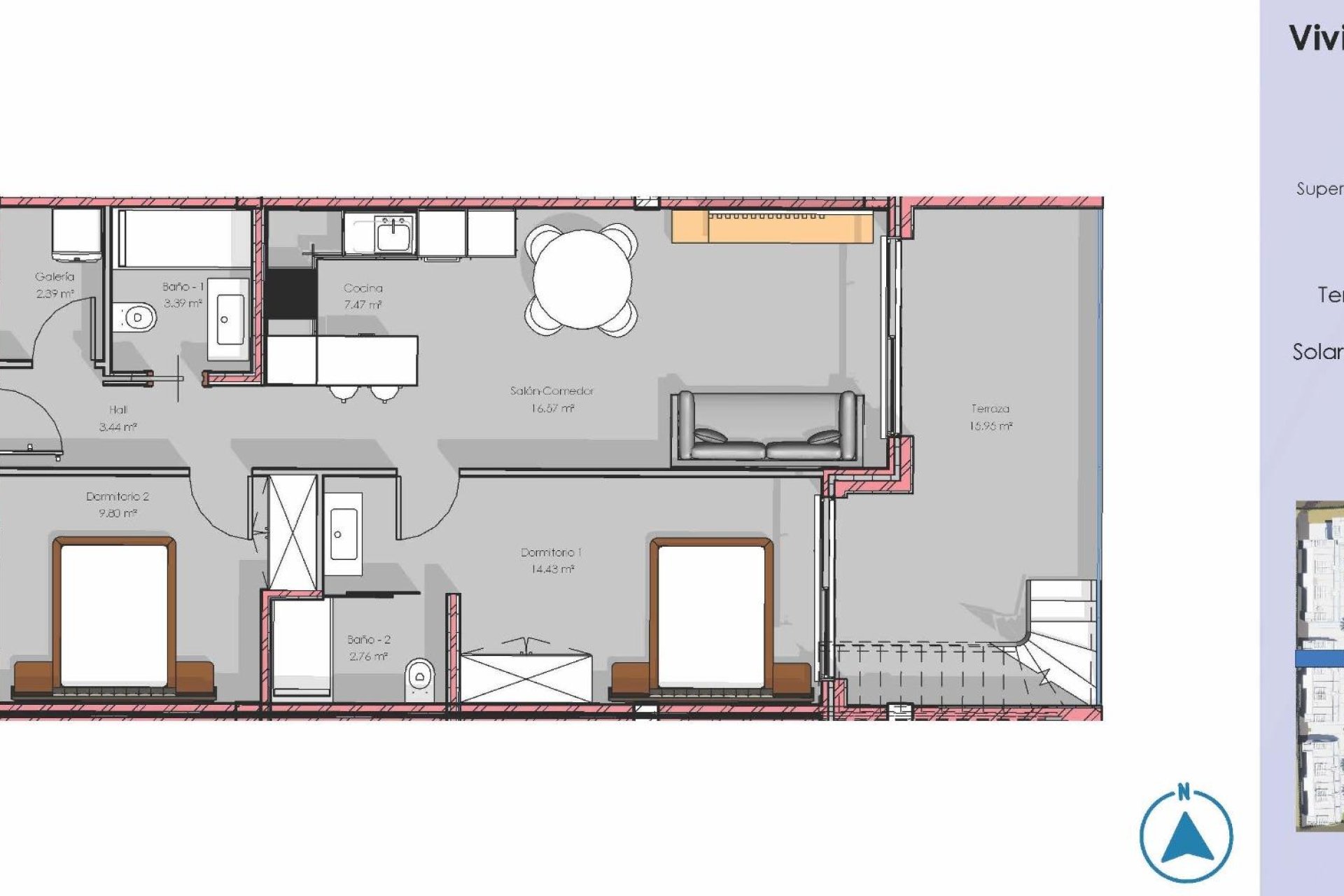 Nouvelle Construction - Penthouse -
Guardamar del Segura - El Raso