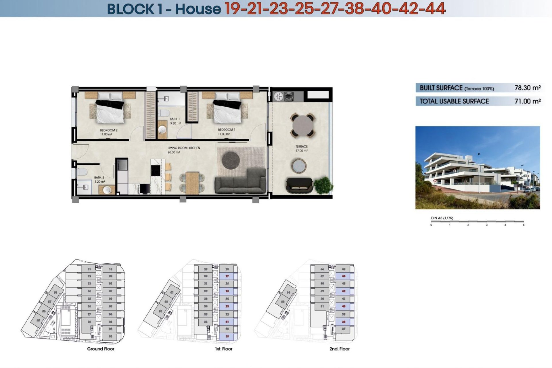 Nouvelle Construction - Penthouse -
La Marina - La Marina del Pinet