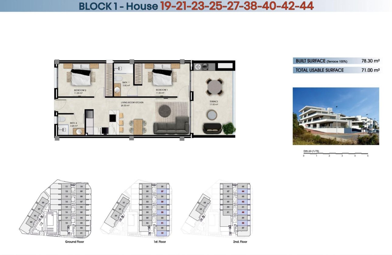 Nouvelle Construction - Penthouse -
La Marina - La Marina del Pinet