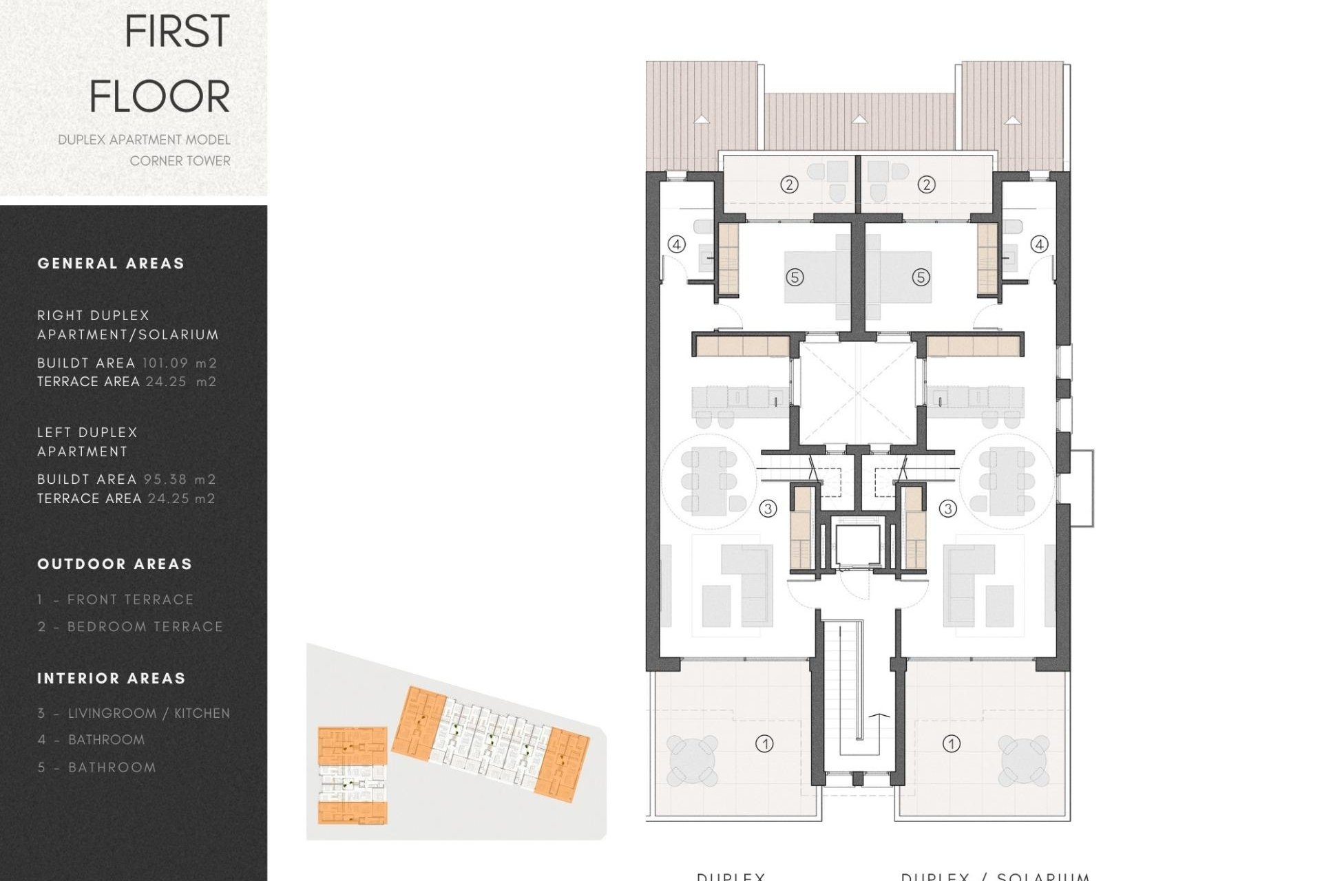 Nouvelle Construction - Penthouse -
Los Alcazares - Serena Golf