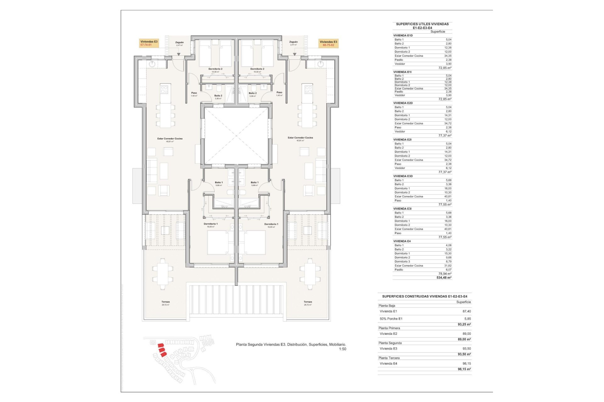 Nouvelle Construction - Penthouse -
Mojacar - Playa De Macenas