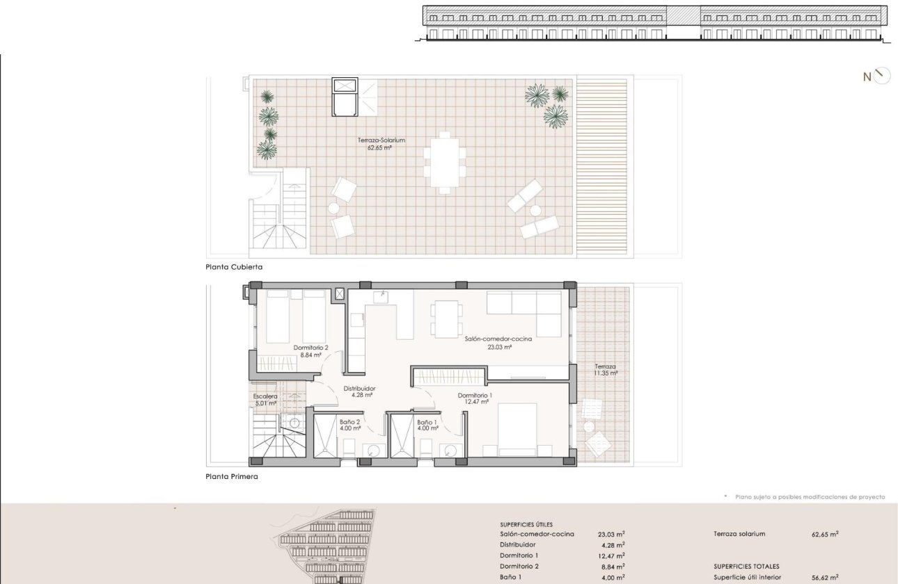 Nouvelle Construction - Penthouse -
Pulpi - Aguilón Golf