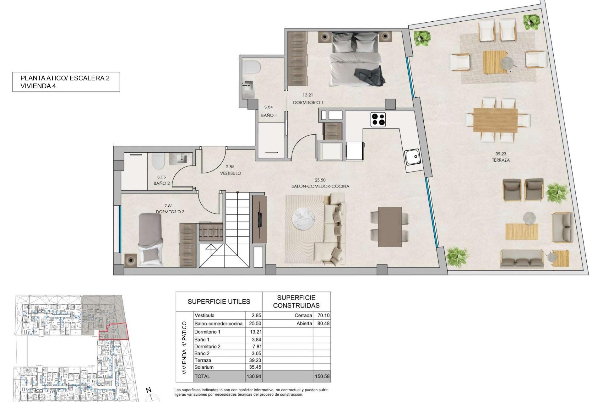 Nouvelle Construction - Penthouse -
Santa Pola - Estacion de autobuses