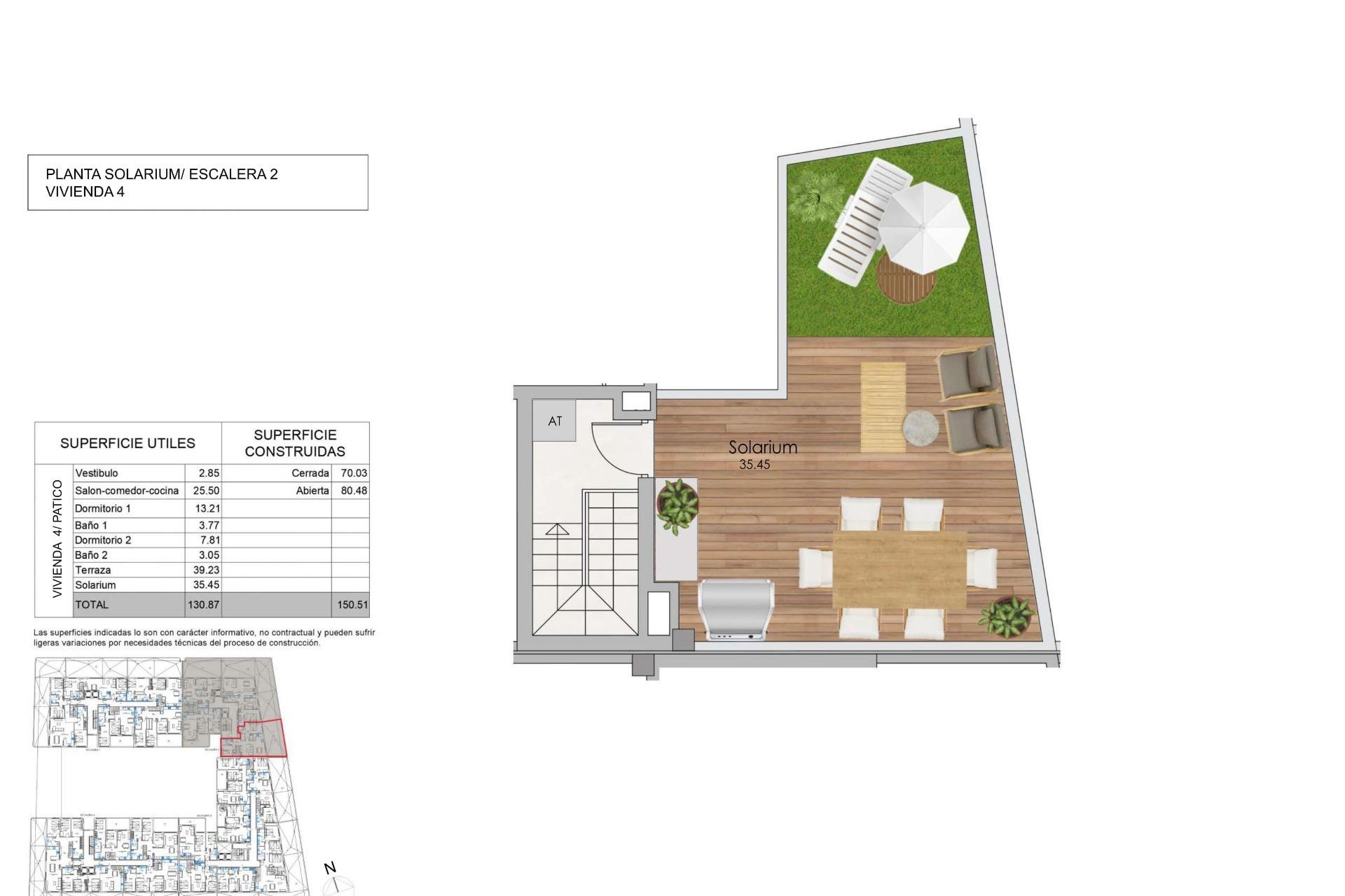 Nouvelle Construction - Penthouse -
Santa Pola - Estacion de autobuses