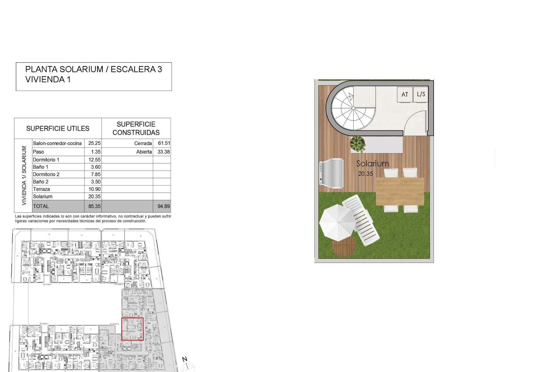 Nouvelle Construction - Penthouse -
Santa Pola - Estacion de autobuses