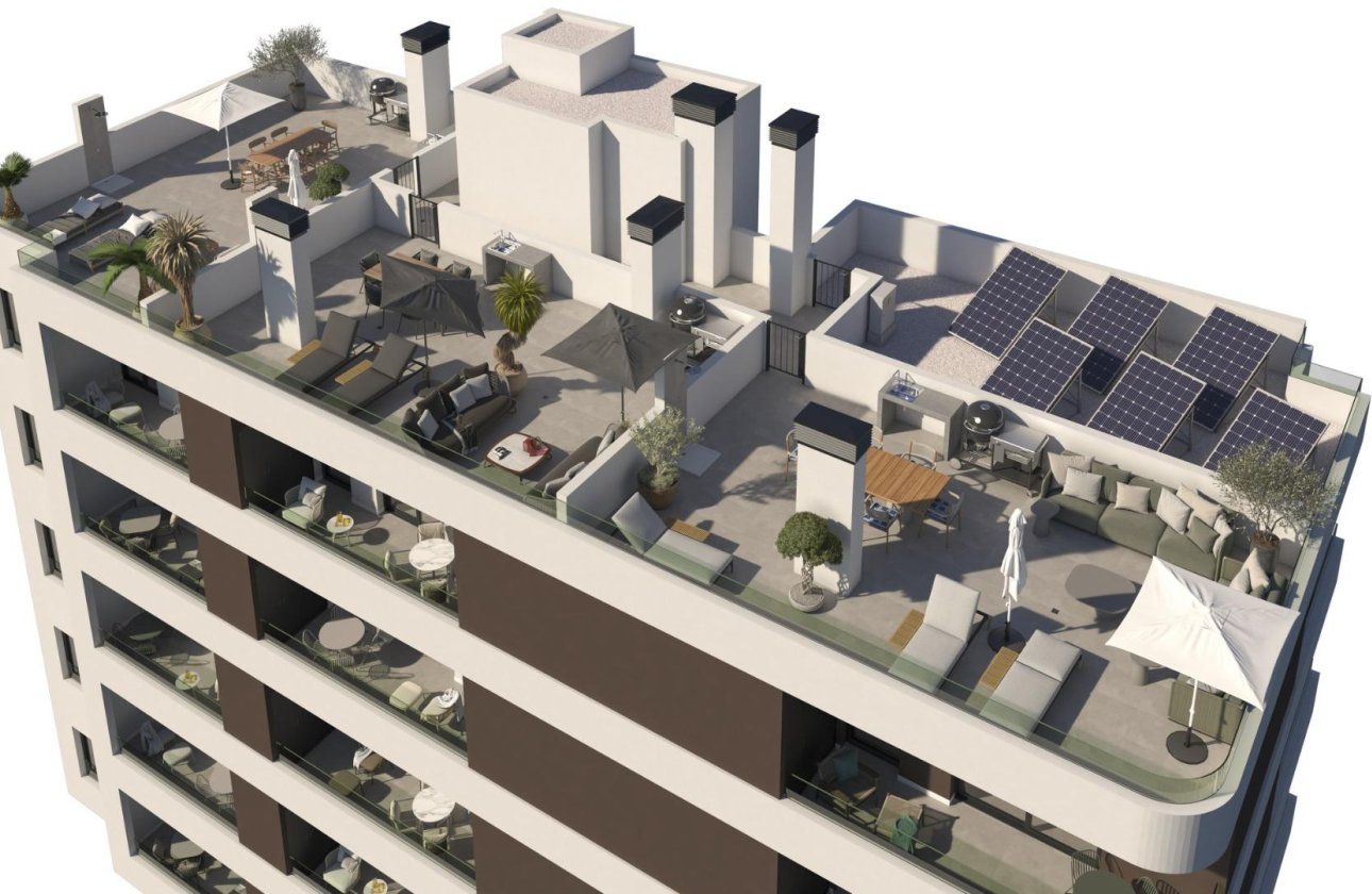 Nouvelle Construction - Penthouse -
Santa Pola - pueblo