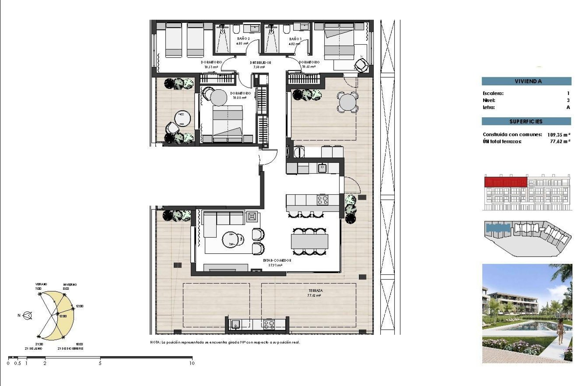 Nouvelle Construction - Penthouse -
Torre Pacheco - Santa Rosalia Lake And Life Resort