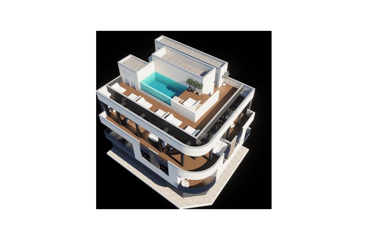 Nouvelle Construction - Penthouse -
Torrevieja - Centro