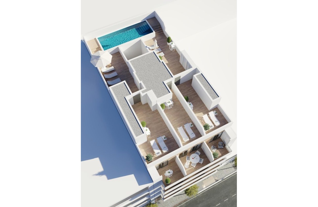 Nouvelle Construction - Penthouse -
Torrevieja - Centro