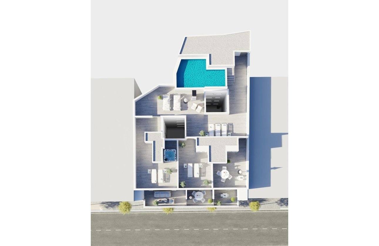 Nouvelle Construction - Penthouse -
Torrevieja - Centro