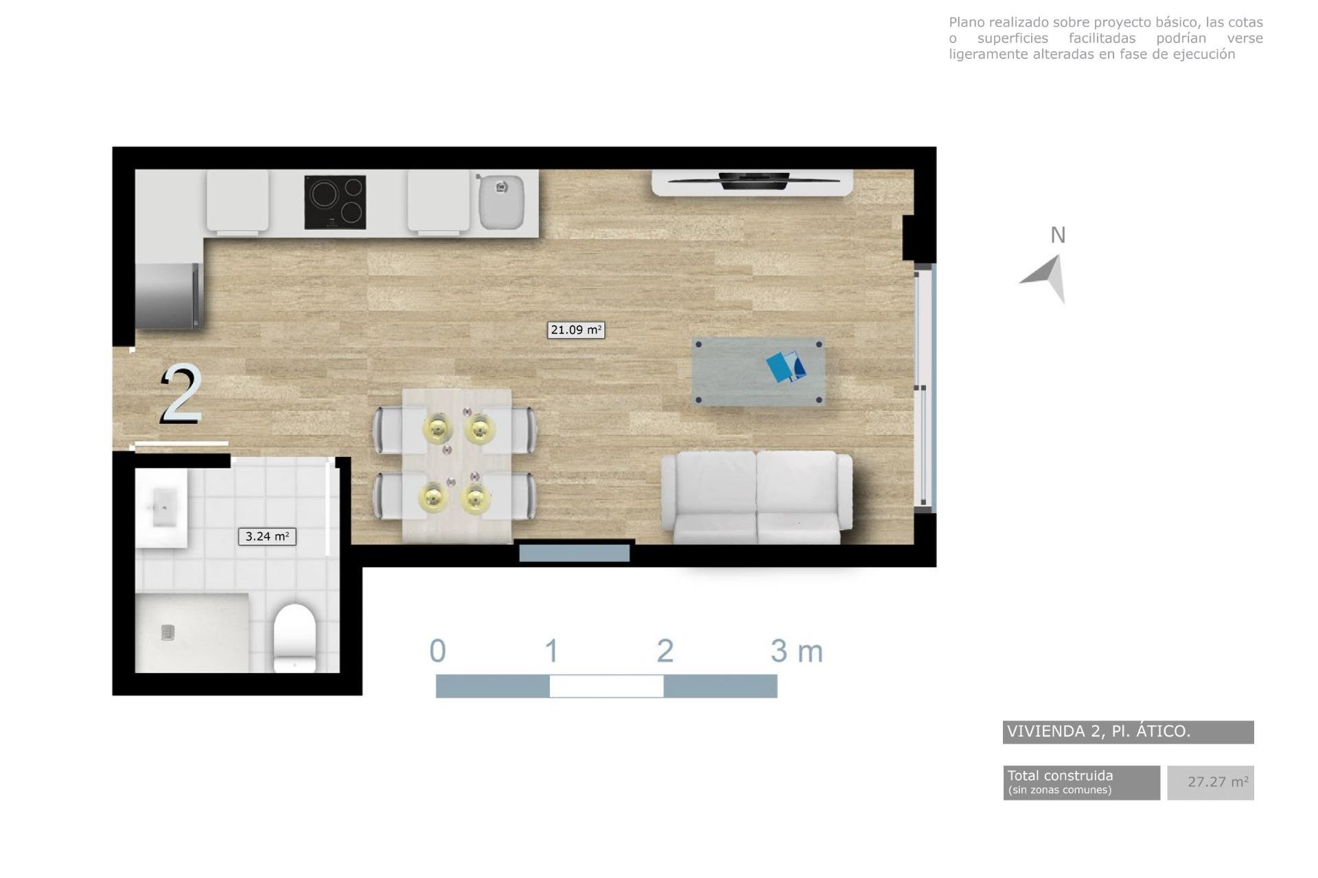 Nouvelle Construction - Penthouse -
Torrevieja - Centro