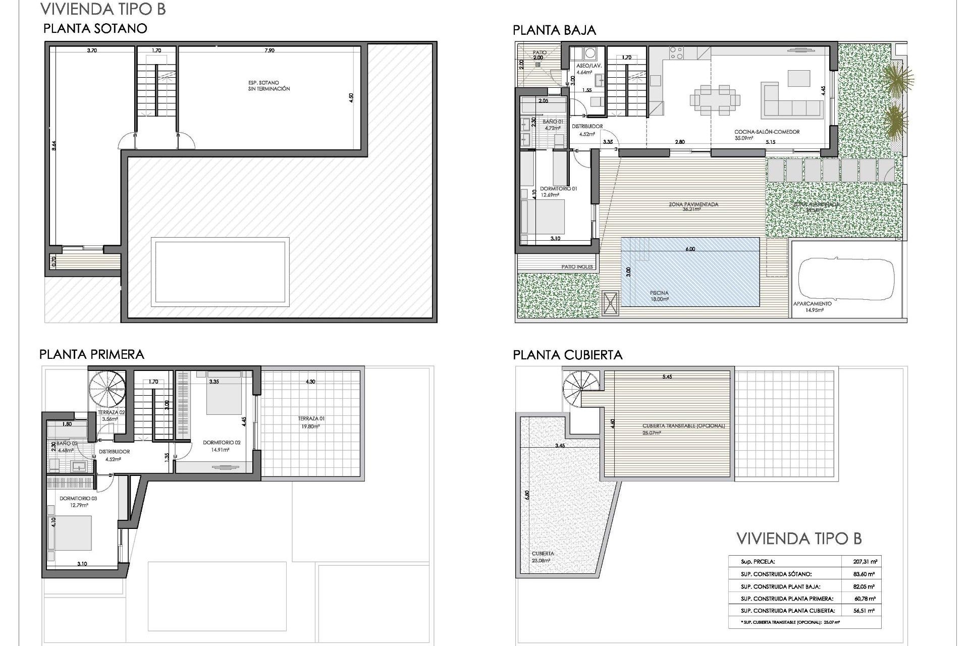 Nouvelle Construction - Quad House -
Bigastro - Loma Alta