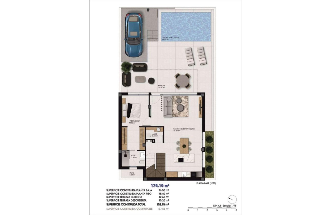 Nouvelle Construction - Quad House -
Dolores - 03150